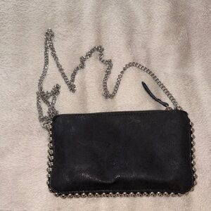 Zara Black Chain Strap Clutch
